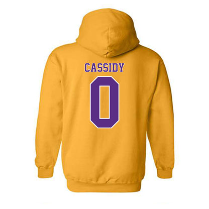 LSU - NCAA Women's Volleyball : Laurel Cassidy - Classic Shersey Hooded Sweatshirt-1