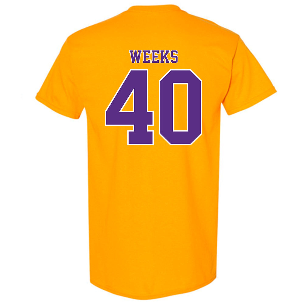 LSU - NCAA Football : Whit Weeks - Classic Shersey T-Shirt-1