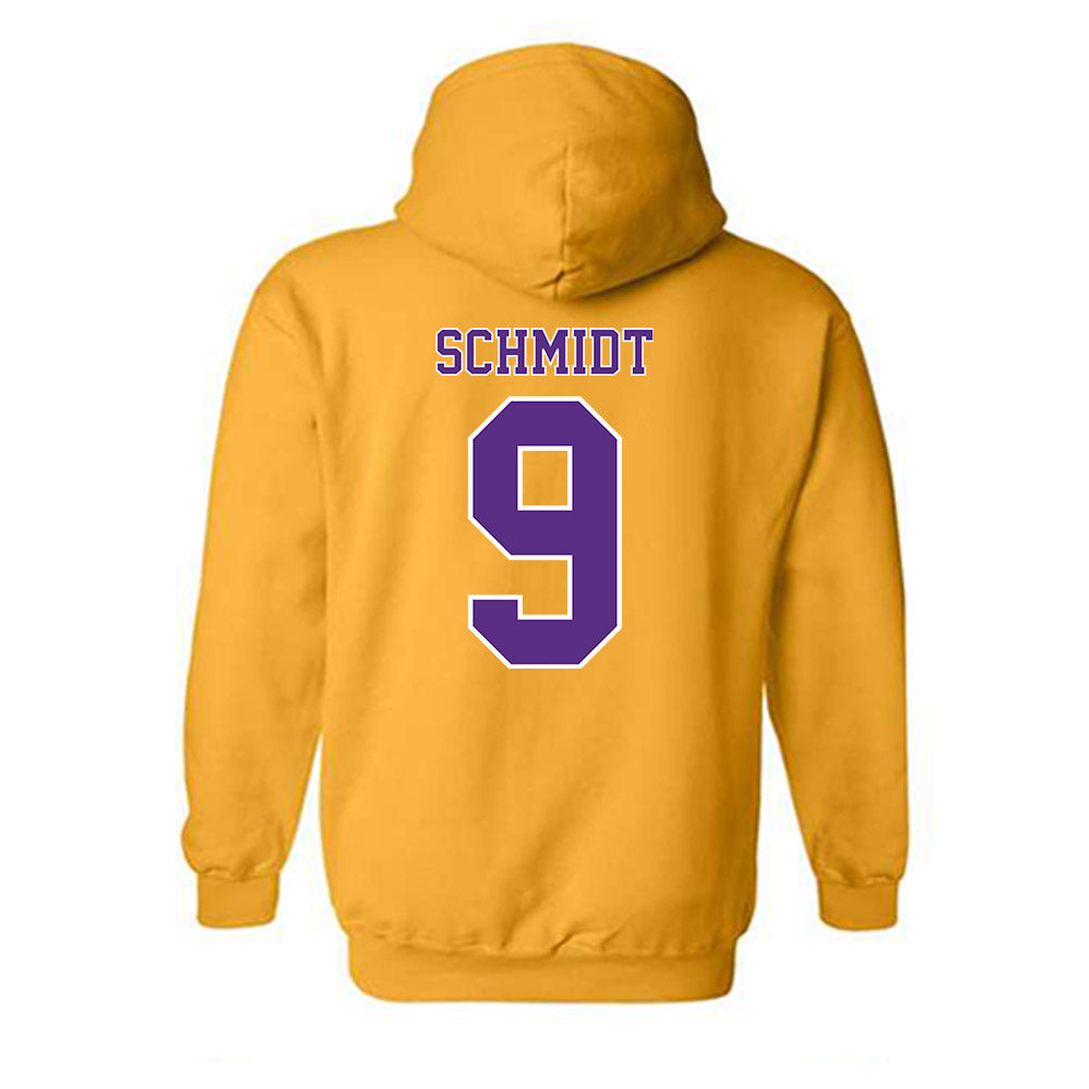 LSU - NCAA Baseball : William Schmidt - Classic Shersey Hooded Sweatshirt-1