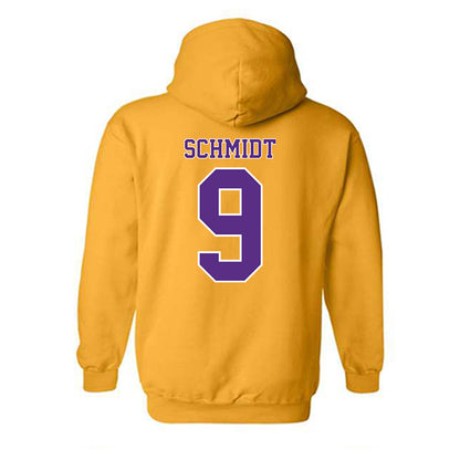 LSU - NCAA Baseball : William Schmidt - Classic Shersey Hooded Sweatshirt-1