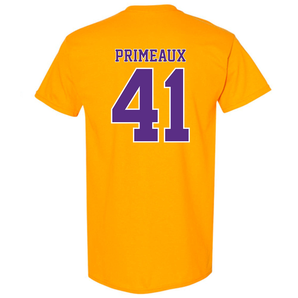 LSU - NCAA Baseball : DJ Primeaux - Classic Shersey T-Shirt-1