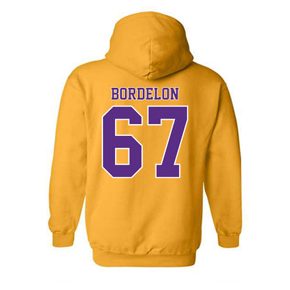 LSU - NCAA Football : Bo Bordelon - Classic Shersey Hooded Sweatshirt-1