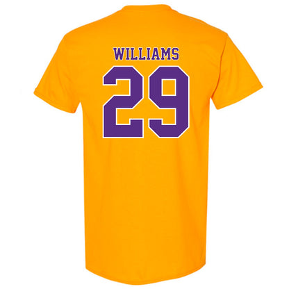 LSU - NCAA Baseball : Cooper Williams - Classic Shersey T-Shirt-1