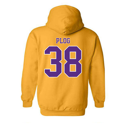 LSU - NCAA Baseball : Ethan Plog - Classic Shersey Hooded Sweatshirt-1