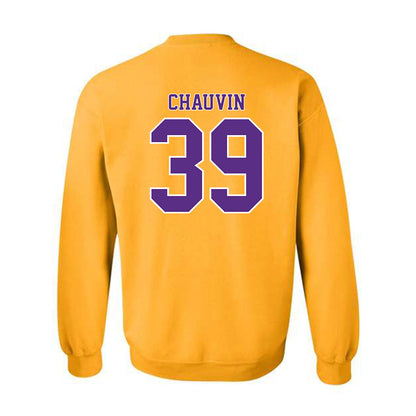 LSU - NCAA Football : Reid Chauvin - Classic Shersey Crewneck Sweatshirt-1