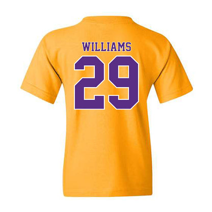 LSU - NCAA Baseball : Cooper Williams - Classic Shersey Youth T-Shirt-1