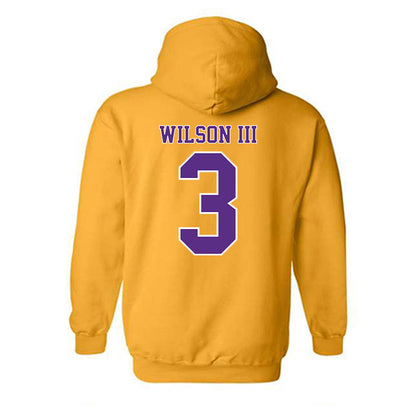 LSU - NCAA Football : Eugene Wilson III - Classic Shersey Hooded Sweatshirt-1