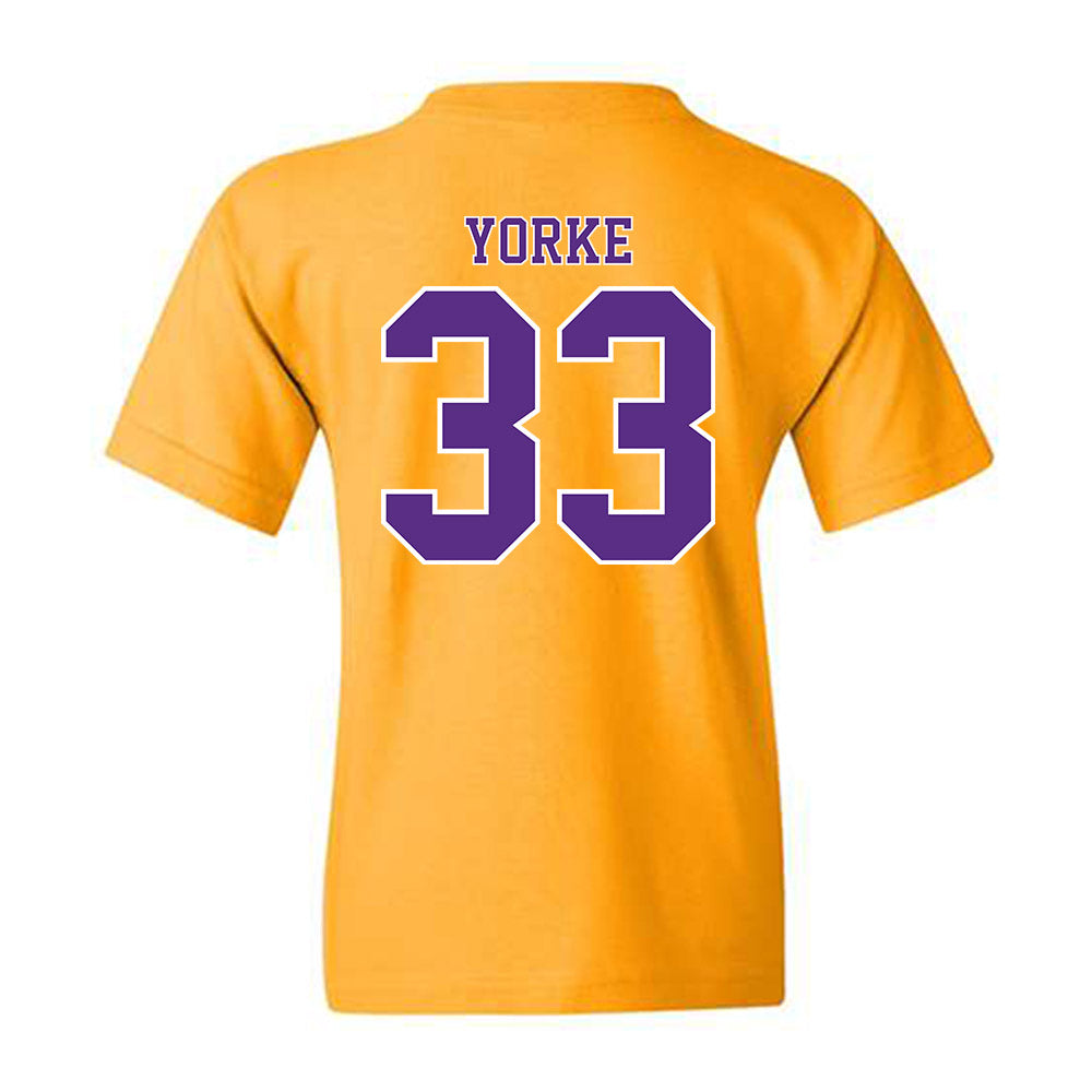 LSU - NCAA Baseball : Zach Yorke - Classic Shersey Youth T-Shirt-1