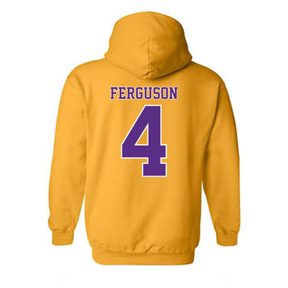 LSU - NCAA Women's Soccer : Jazmin Ferguson - Classic Shersey Hooded Sweatshirt-1