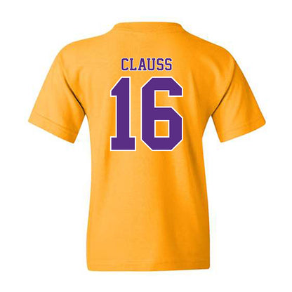 LSU - NCAA Baseball : Ethan Clauss - Classic Shersey Youth T-Shirt-1