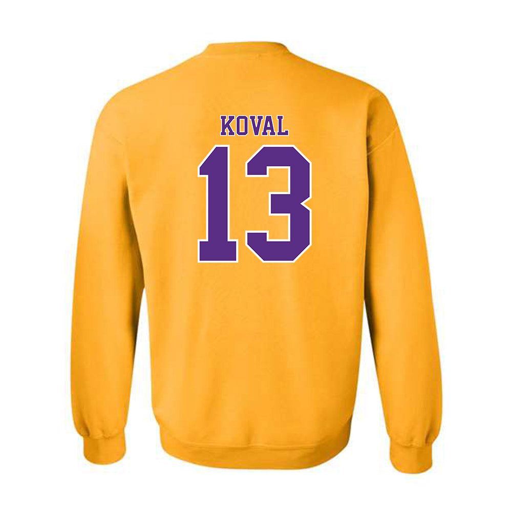 LSU - NCAA Women's Basketball : Kate Koval - Classic Shersey Crewneck Sweatshirt-1