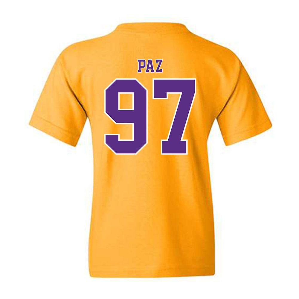 LSU - NCAA Baseball : Marcos Paz - Classic Shersey Youth T-Shirt-1