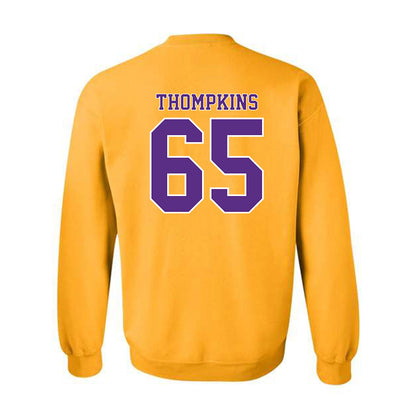 LSU - NCAA Football : Sean Thompkins - Classic Shersey Crewneck Sweatshirt-1