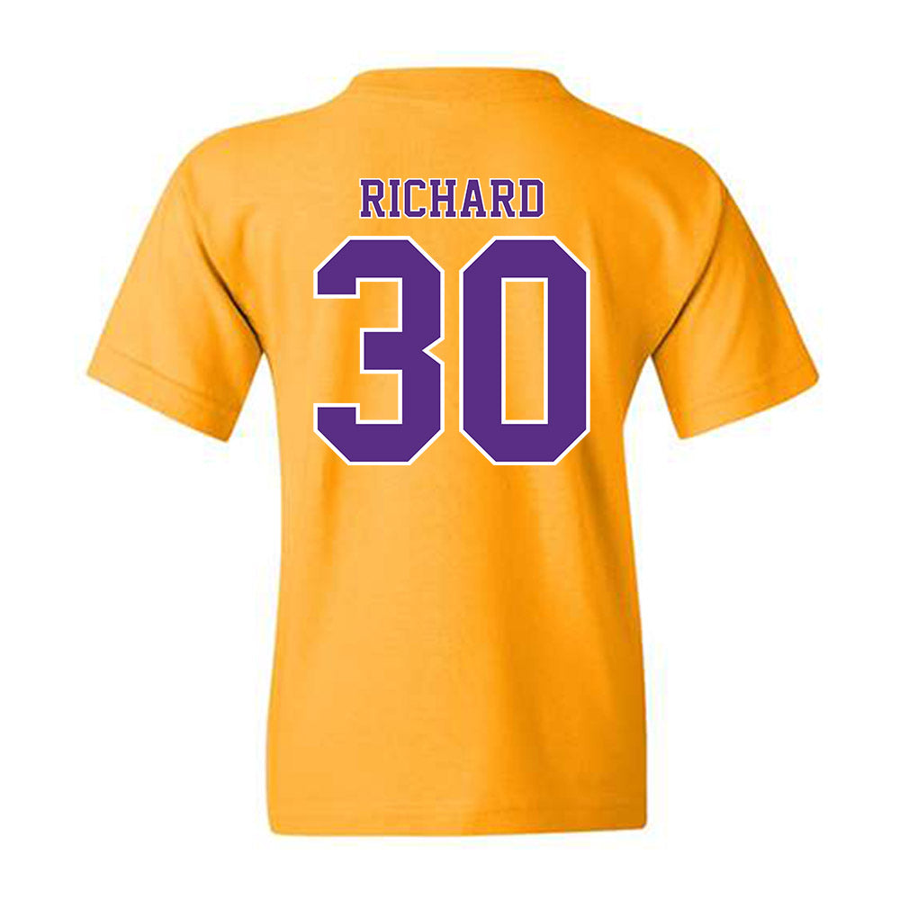 LSU - NCAA Women's Basketball : Jada Richard - Classic Shersey Youth T-Shirt-1