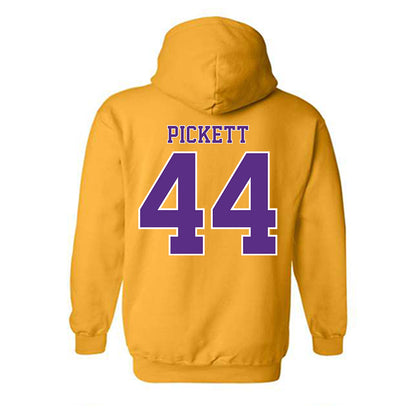 LSU - NCAA Softball : Ciella Pickett - Classic Shersey Hooded Sweatshirt-1