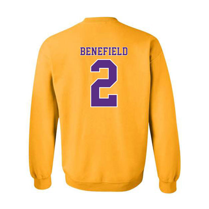LSU - NCAA Football : Ty Benefield - Classic Shersey Crewneck Sweatshirt-1