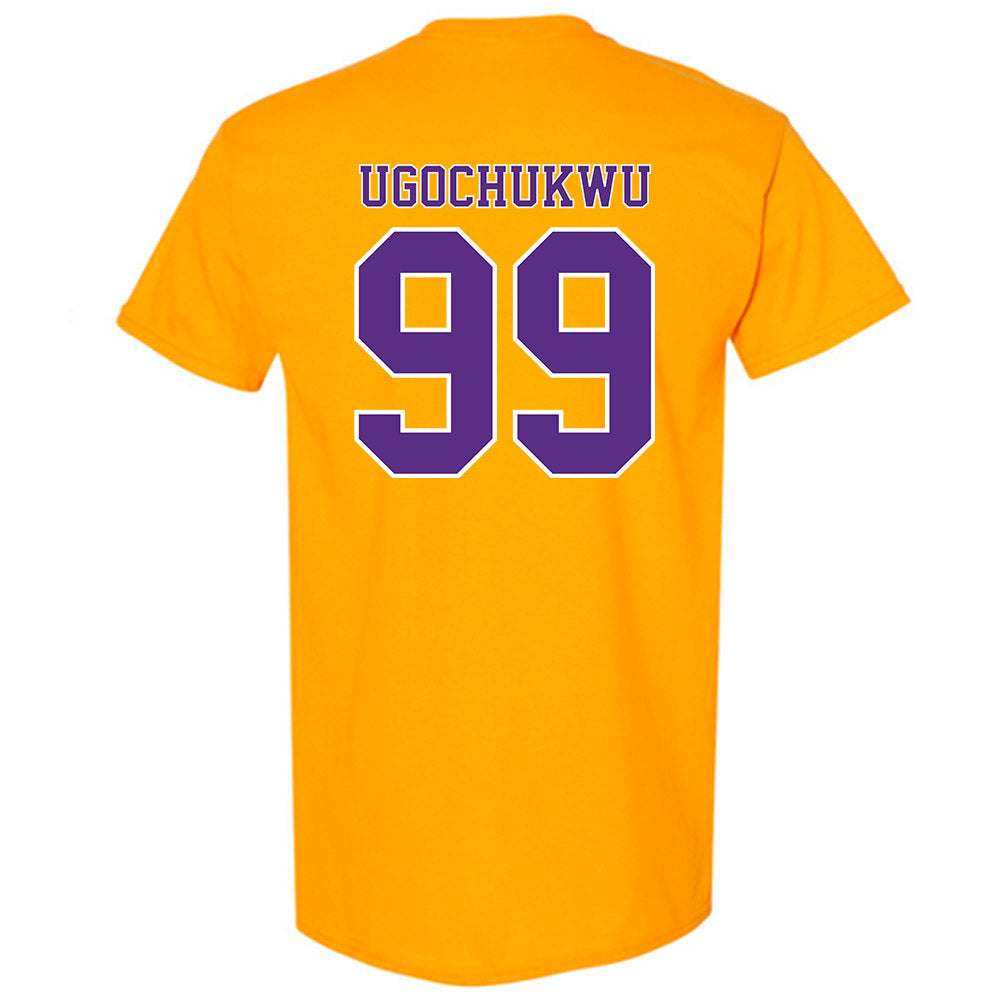 LSU - NCAA Men's Basketball : Divine-Collins Ugochukwu - Classic Shersey T-Shirt-1