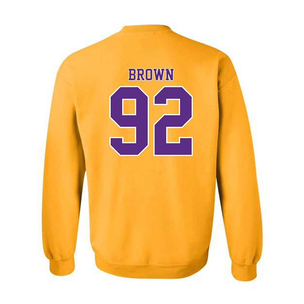 LSU - NCAA Football : Brandon Brown - Classic Shersey Crewneck Sweatshirt-1