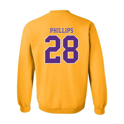 LSU - NCAA Softball : Jada Phillips - Classic Shersey Crewneck Sweatshirt-1