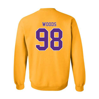 LSU - NCAA Football : Achilles Woods - Classic Shersey Crewneck Sweatshirt-1