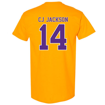 LSU - NCAA Football : Christopher "CJ" Jackson - Classic Shersey T-Shirt-1