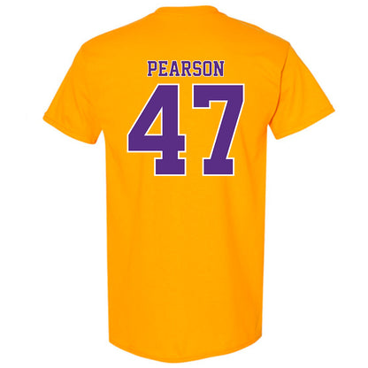 LSU - NCAA Baseball : John Pearson - Classic Shersey T-Shirt-1