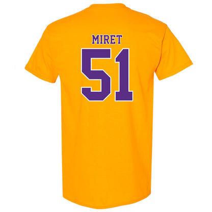 LSU - NCAA Football : Ryan Miret - Classic Shersey T-Shirt-1