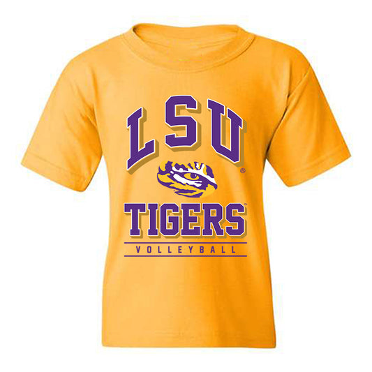 LSU - NCAA Women's Volleyball : Takyla Brown - Classic Shersey Youth T-Shirt-0
