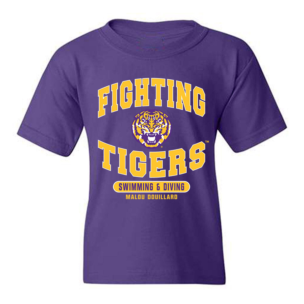 LSU - NCAA Women's Swimming & Diving : Malou Douillard - Classic Fashion Shersey Youth T-Shirt-0