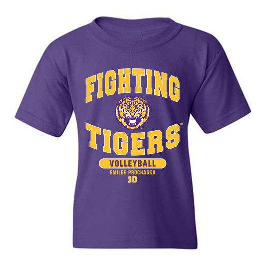 LSU - NCAA Women's Volleyball : Emilee Prochaska - Classic Fashion Shersey Youth T-Shirt-0