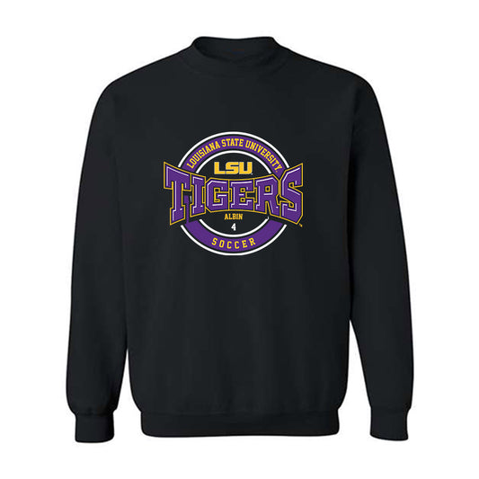 LSU - NCAA Women's Soccer : Ryleigh Albin - Classic Fashion Shersey Crewneck Sweatshirt-0