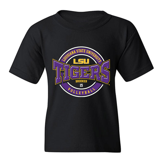 LSU - NCAA Women's Volleyball : Lauren Brooker - Classic Fashion Shersey Youth T-Shirt-0