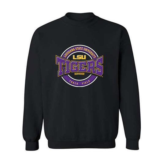 LSU - NCAA Men's Track & Field : Joseph DeRosier - Classic Fashion Shersey Crewneck Sweatshirt-0