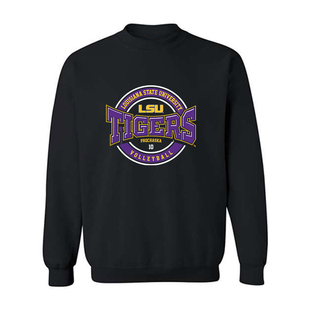 LSU - NCAA Women's Volleyball : Emilee Prochaska - Classic Fashion Shersey Crewneck Sweatshirt-0