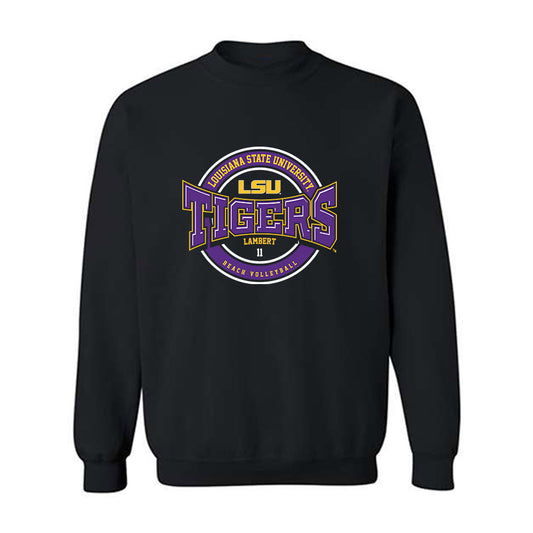 LSU - NCAA Beach Volleyball : Ryan Lambert - Classic Fashion Shersey Crewneck Sweatshirt-0