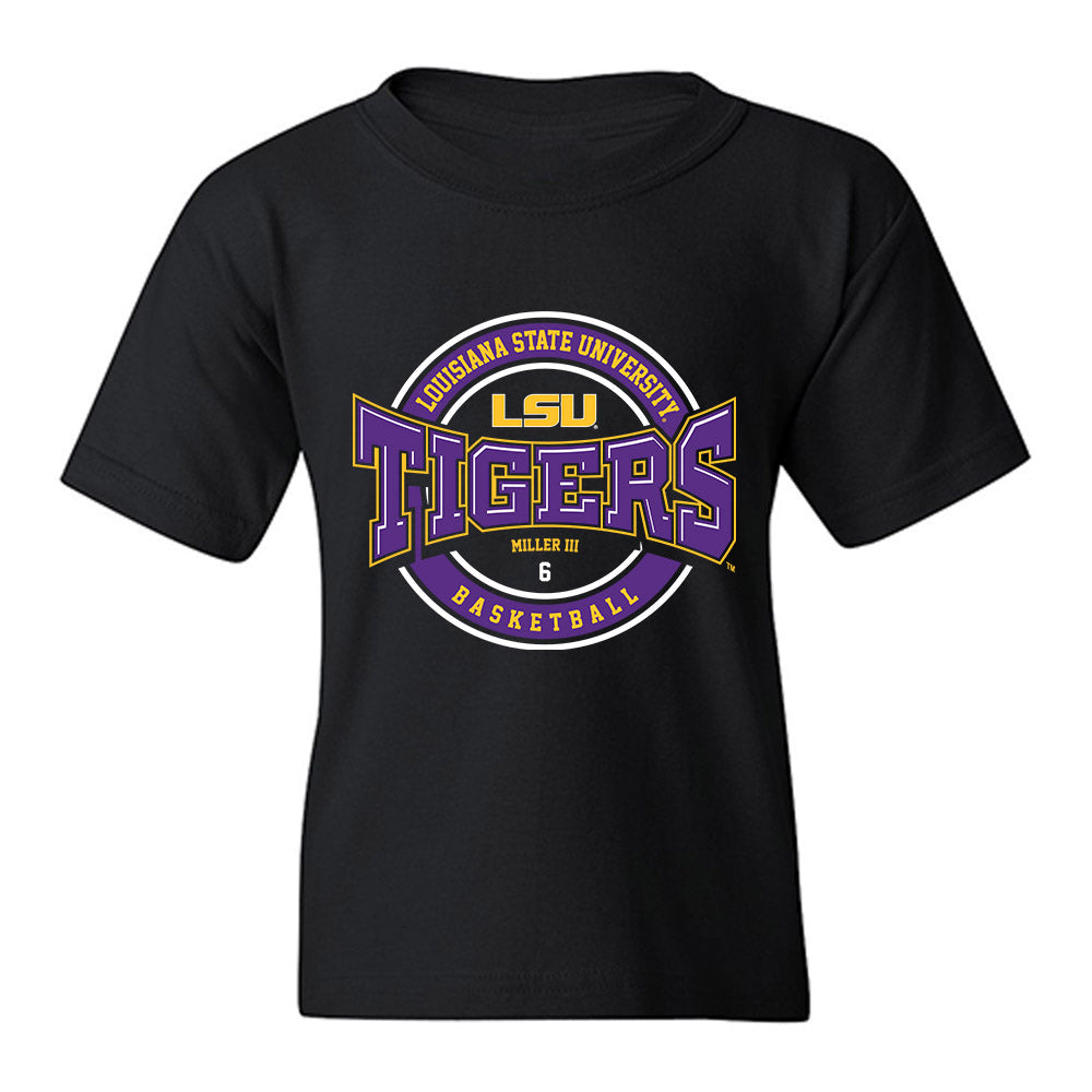 LSU - NCAA Men's Basketball : Robert Miller III - Classic Fashion Shersey Youth T-Shirt-0