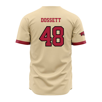 Arkansas - NCAA Baseball : Cooper Dossett - Jersey