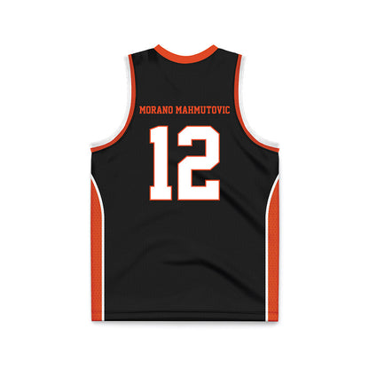 Syracuse - NCAA Men's Basketball : Mark Morano Mahmutovic - Black Basketball Jersey-1