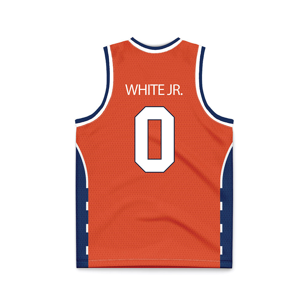 Syracuse - NCAA Men's Basketball : Sadiq White Jr. - Orange Basketball Jersey-1