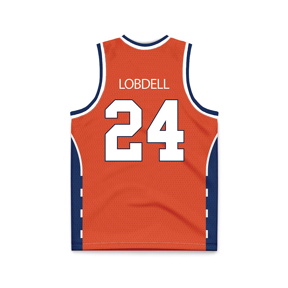 Syracuse - NCAA Men's Basketball : Noah Lobdell - Orange Basketball Jersey-1