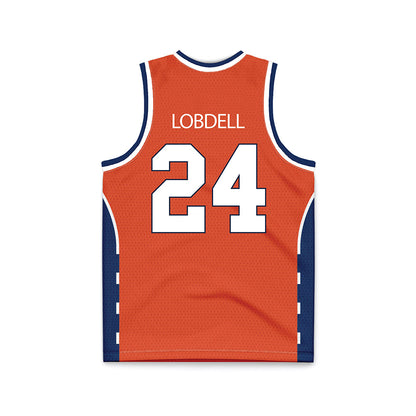 Syracuse - NCAA Men's Basketball : Noah Lobdell - Orange Basketball Jersey-1