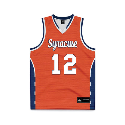Syracuse - NCAA Men's Basketball : Mark Morano Mahmutovic - Orange Basketball Jersey-0