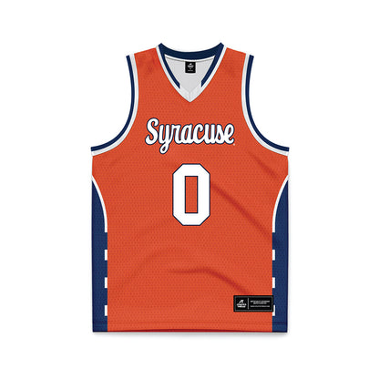 Syracuse - NCAA Men's Basketball : Sadiq White - Orange Basketball Jersey-0
