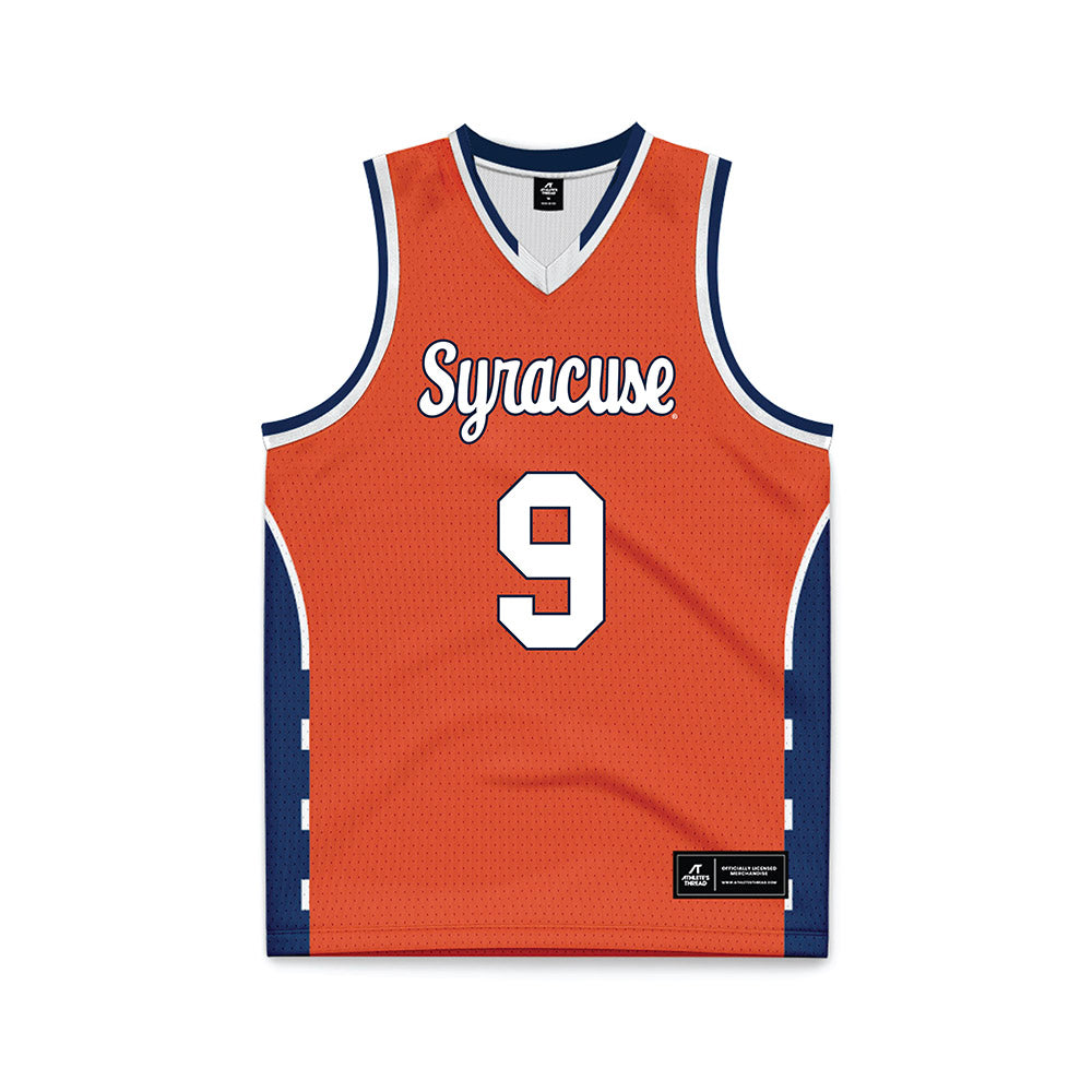 Syracuse - NCAA Men's Basketball : Luke Fennell - Orange Basketball Jersey-0
