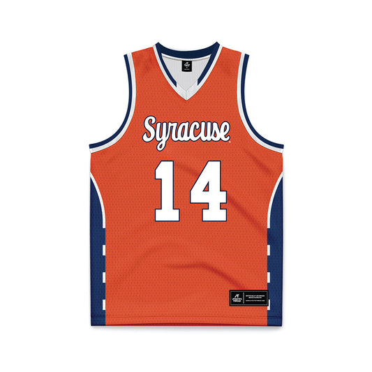Syracuse - NCAA Men's Basketball : Aaron Womack III - Orange Basketball Jersey-0