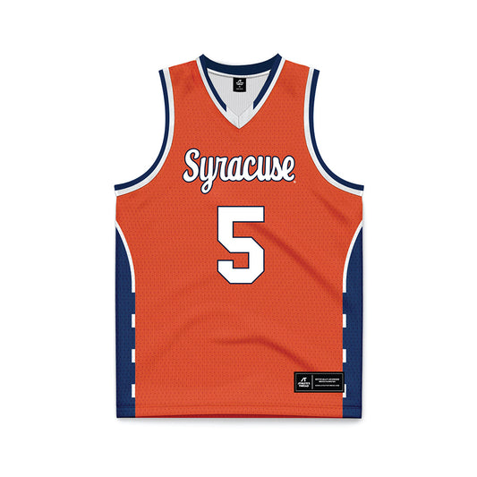 Syracuse - NCAA Men's Basketball : Tyler Betsey - Orange Basketball Jersey-0