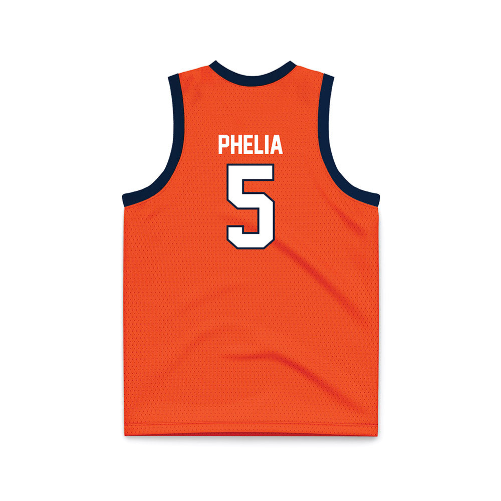 Syracuse - NCAA Women's Basketball : Laila Phelia - Orange Basketball Jersey-1