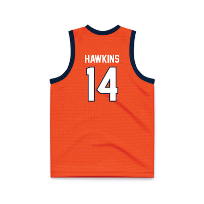 Syracuse - NCAA Women's Basketball : Ka'Shya Hawkins - Orange Basketball Jersey-1