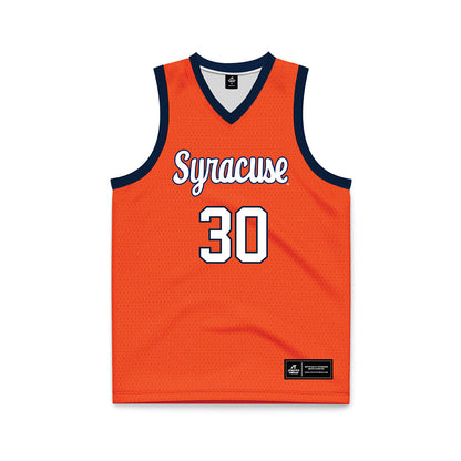 Syracuse - NCAA Women's Basketball : Jasmyn Cooper - Orange Basketball Jersey-0