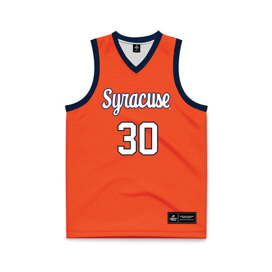 Syracuse - NCAA Women's Basketball : Jasmyn Cooper - Orange Basketball Jersey-0